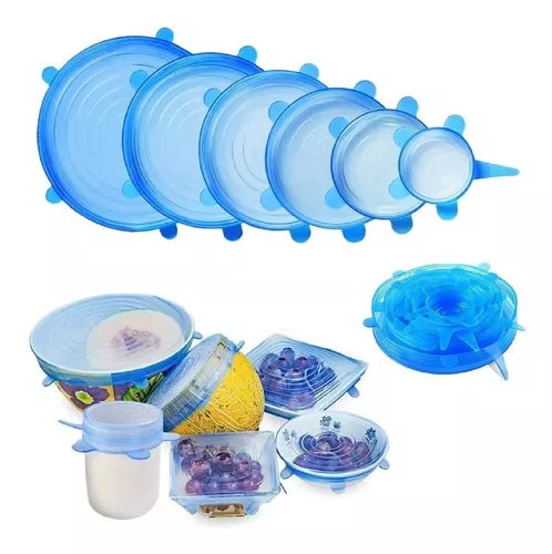 Cortadora Mandolix 4 En 1 + Set De 6 Tapas De Silicona Reutilizables Premium Gratis!!